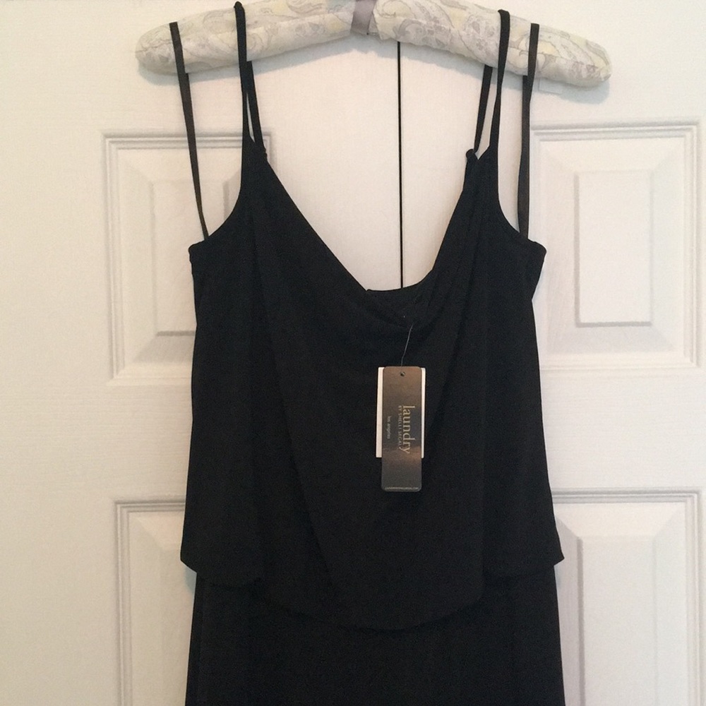 NWT Black Jumpsuit size 2 by Laundry Shelli Segal